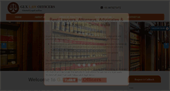Desktop Screenshot of glxlaw.com